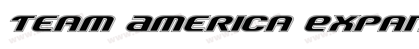 Team America Expande字体转换